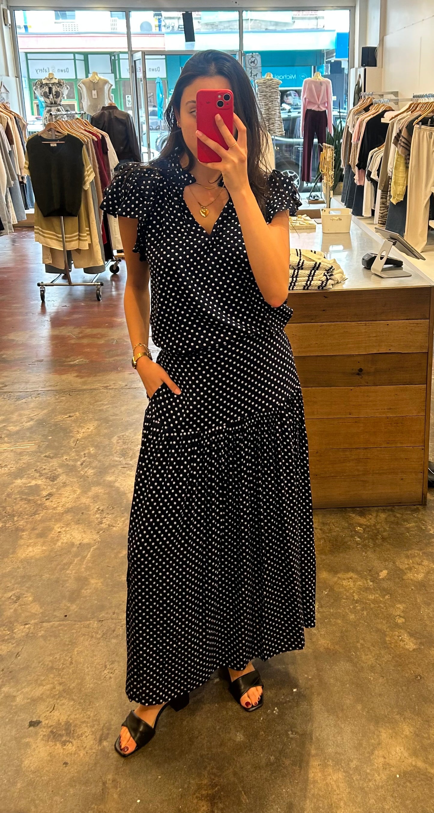 Pia Blouse - Polkadot
