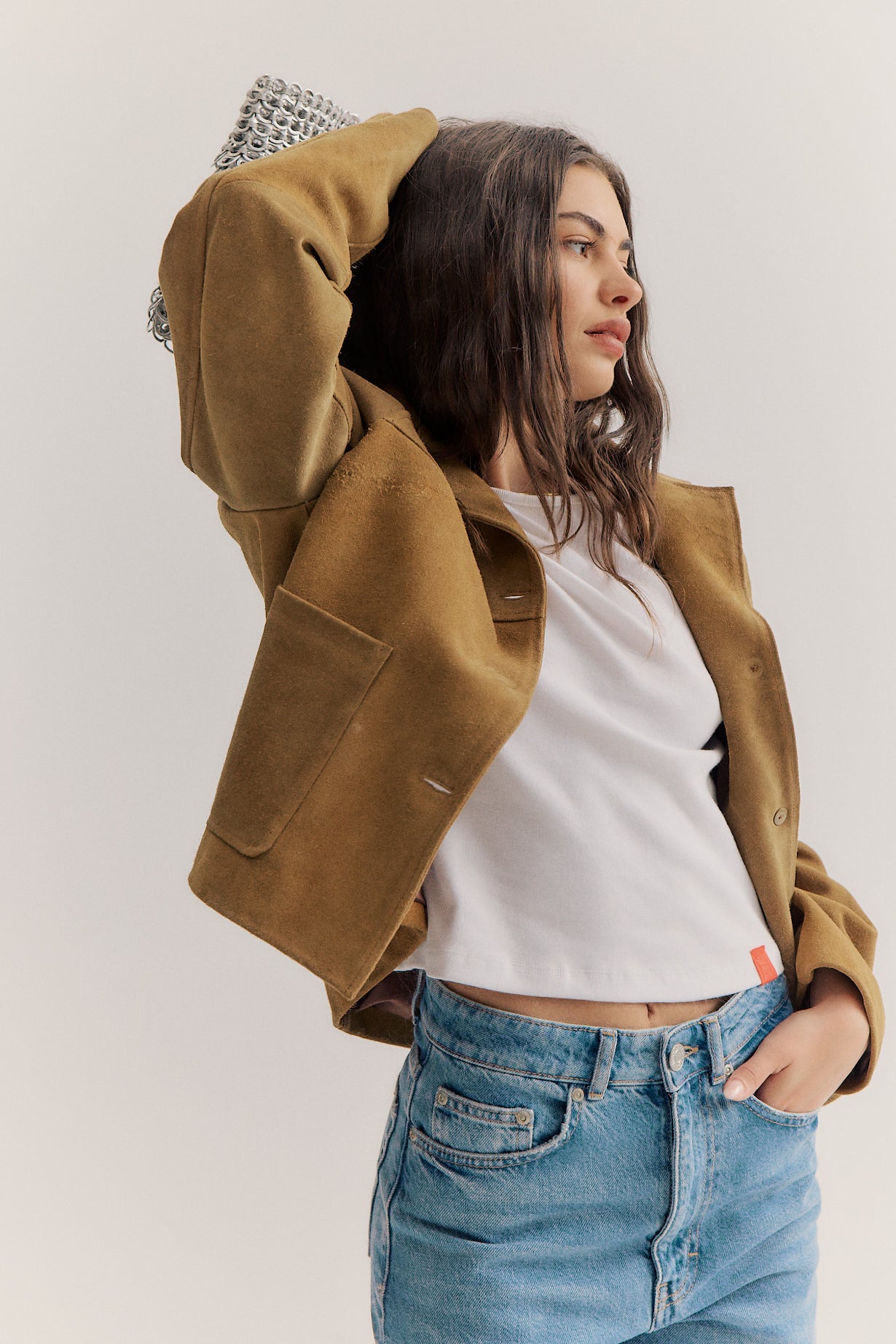Clara Suede Jacket