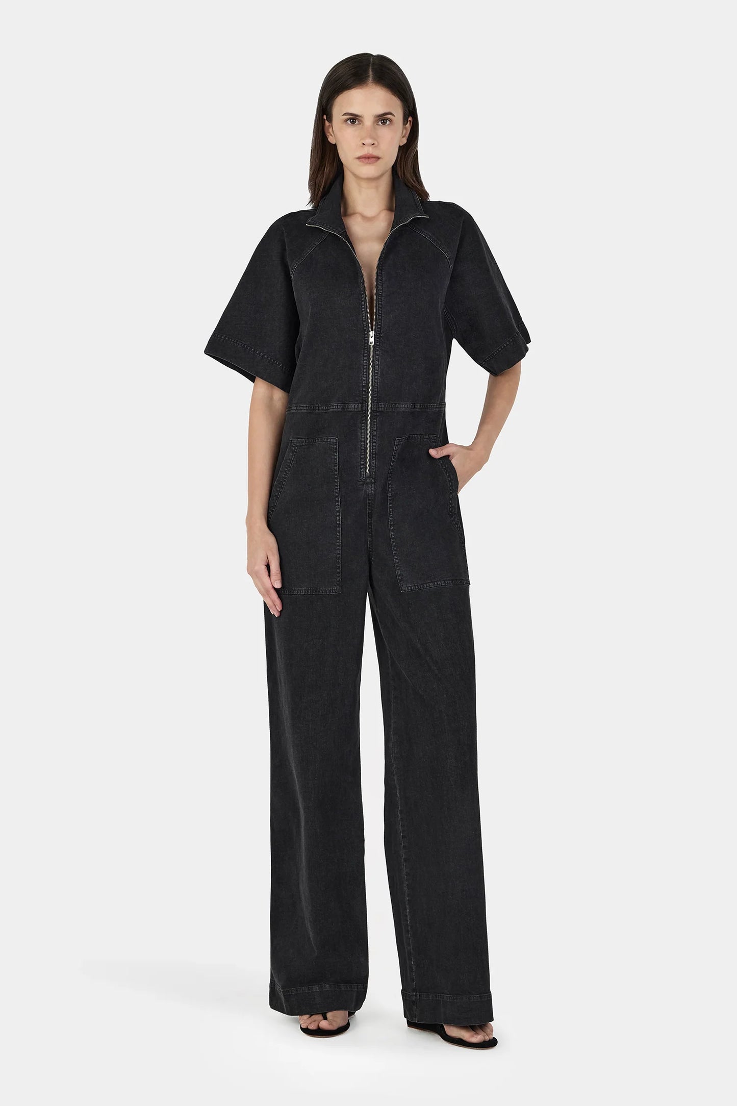 Aria Chambray Jumpsuit