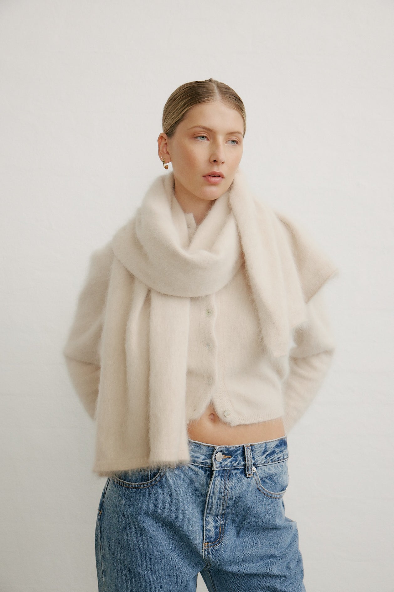 Mia Scarf- Oatmeal