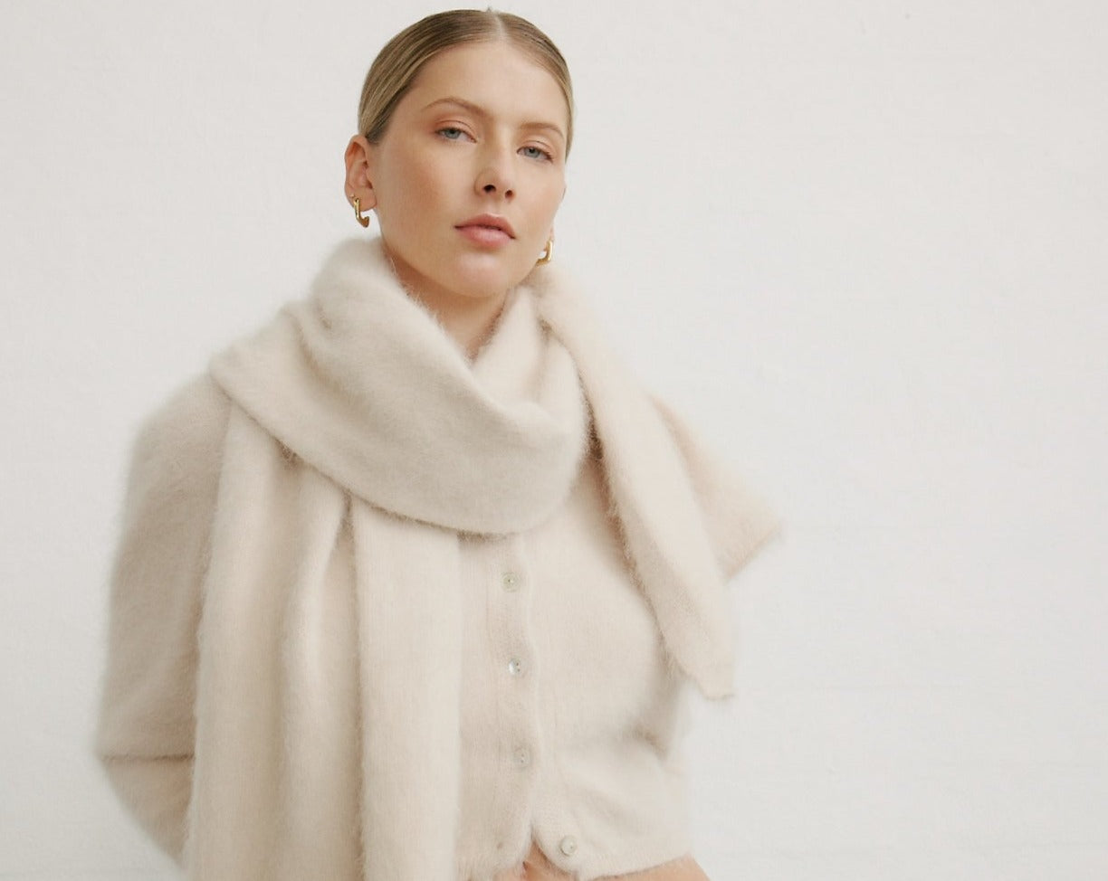 Mia Scarf- Oatmeal