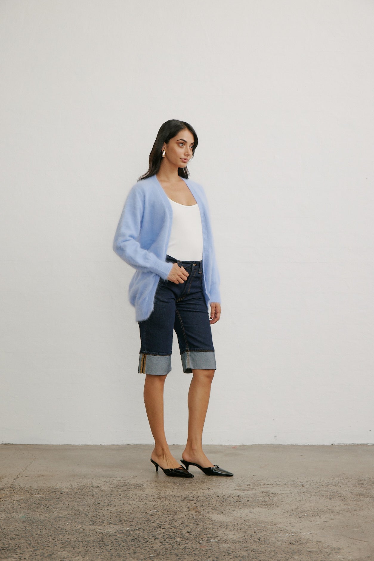 Periwinkle cardigan store