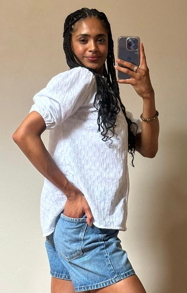 Amber Blouse - White