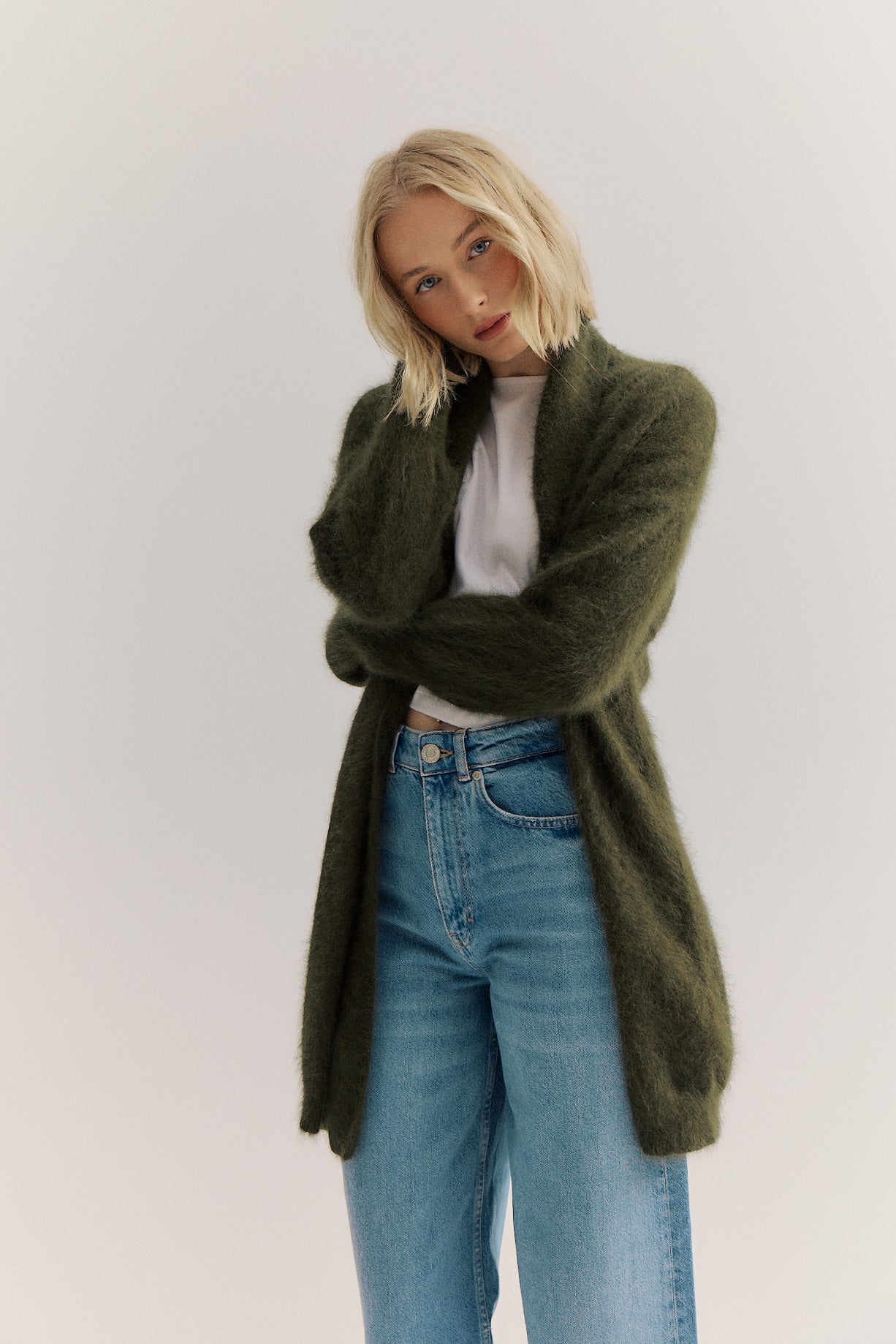 Sophia Cardigan - Moss