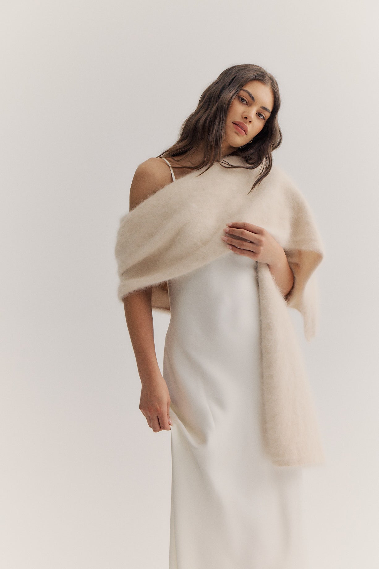 Mia Scarf- Oatmeal