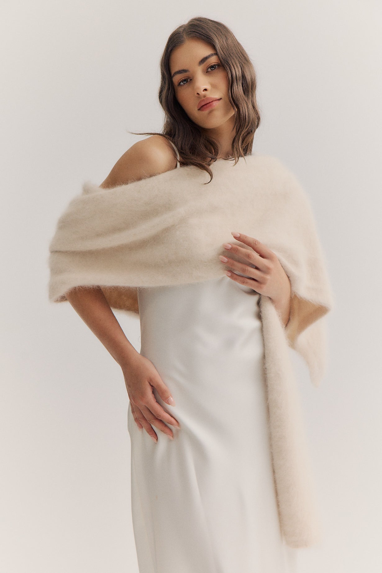 Mia Scarf- Oatmeal