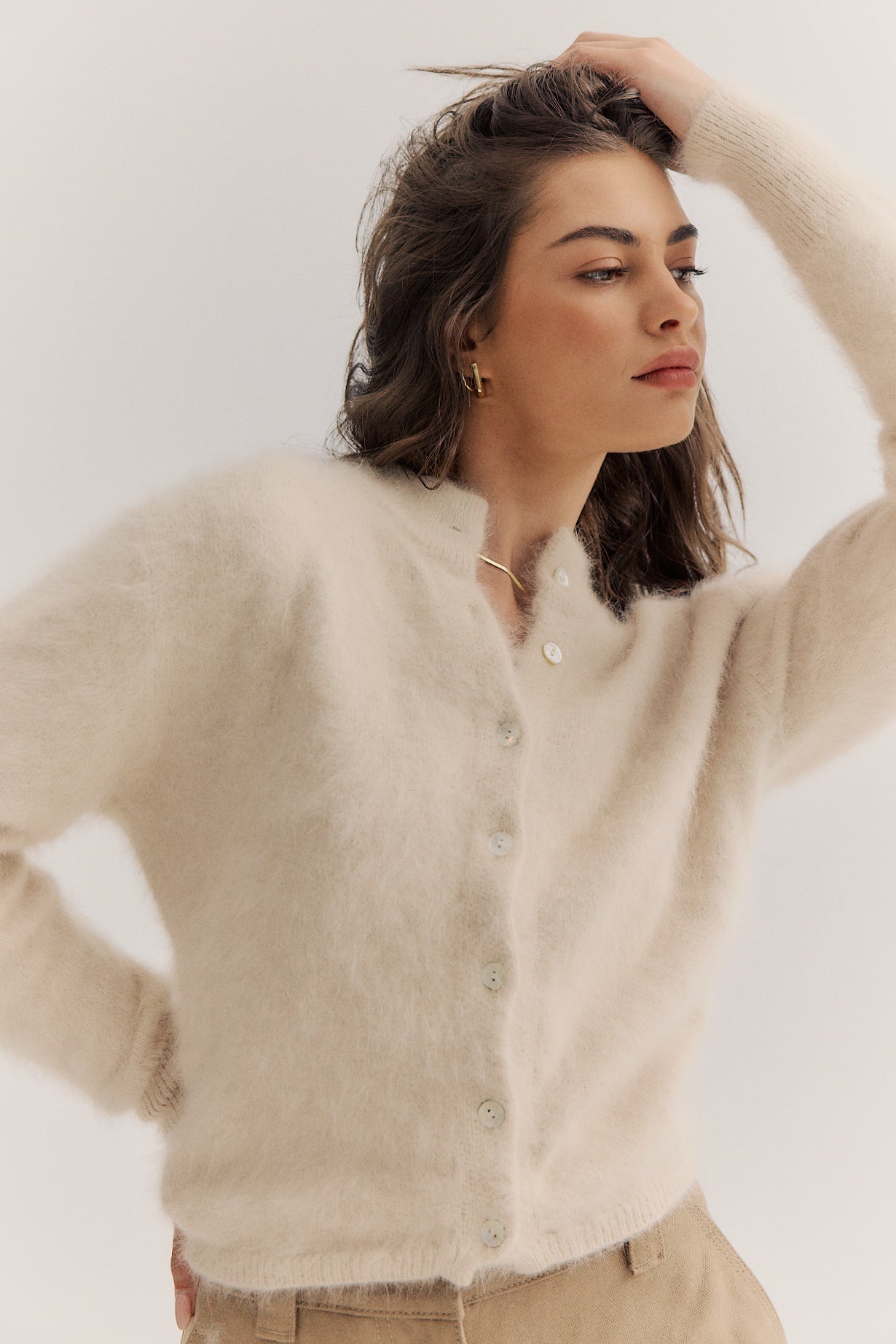 Bella Cardigan - Oatmeal