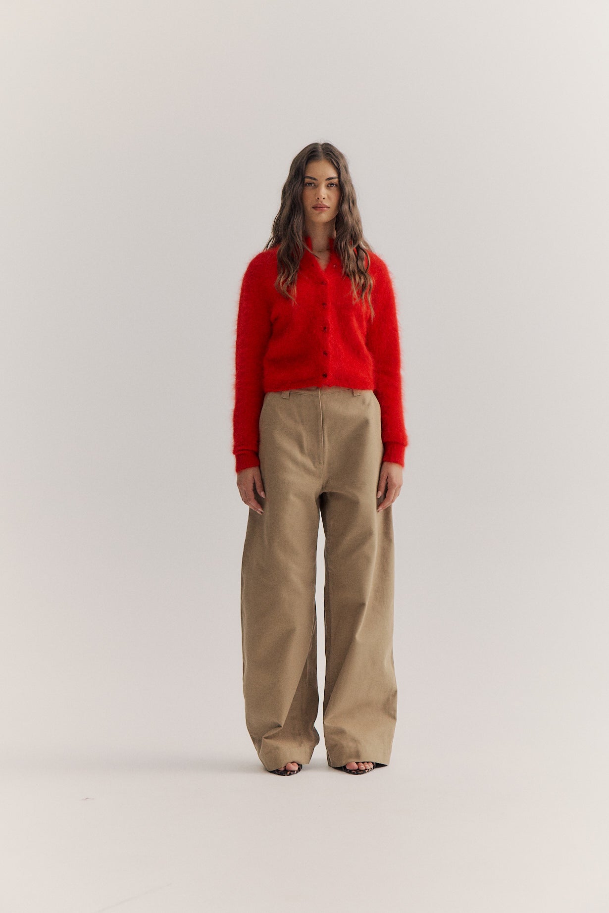 Bella Cardigan - Flame