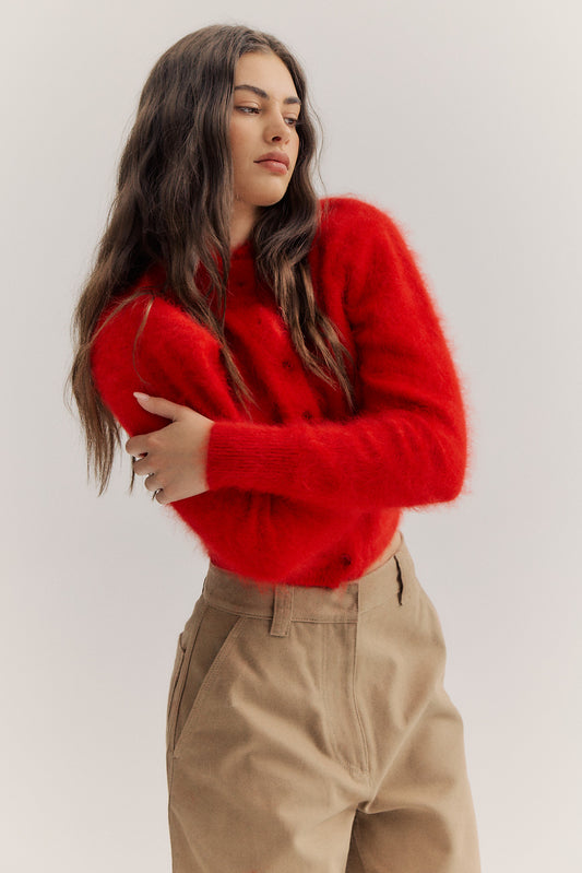 Bella Cardigan - Flame