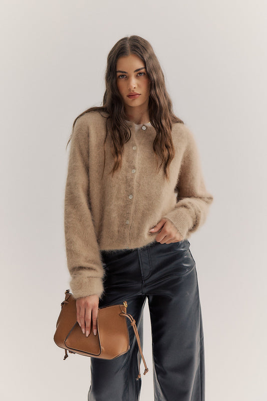 Frankie Cardigan - Latte