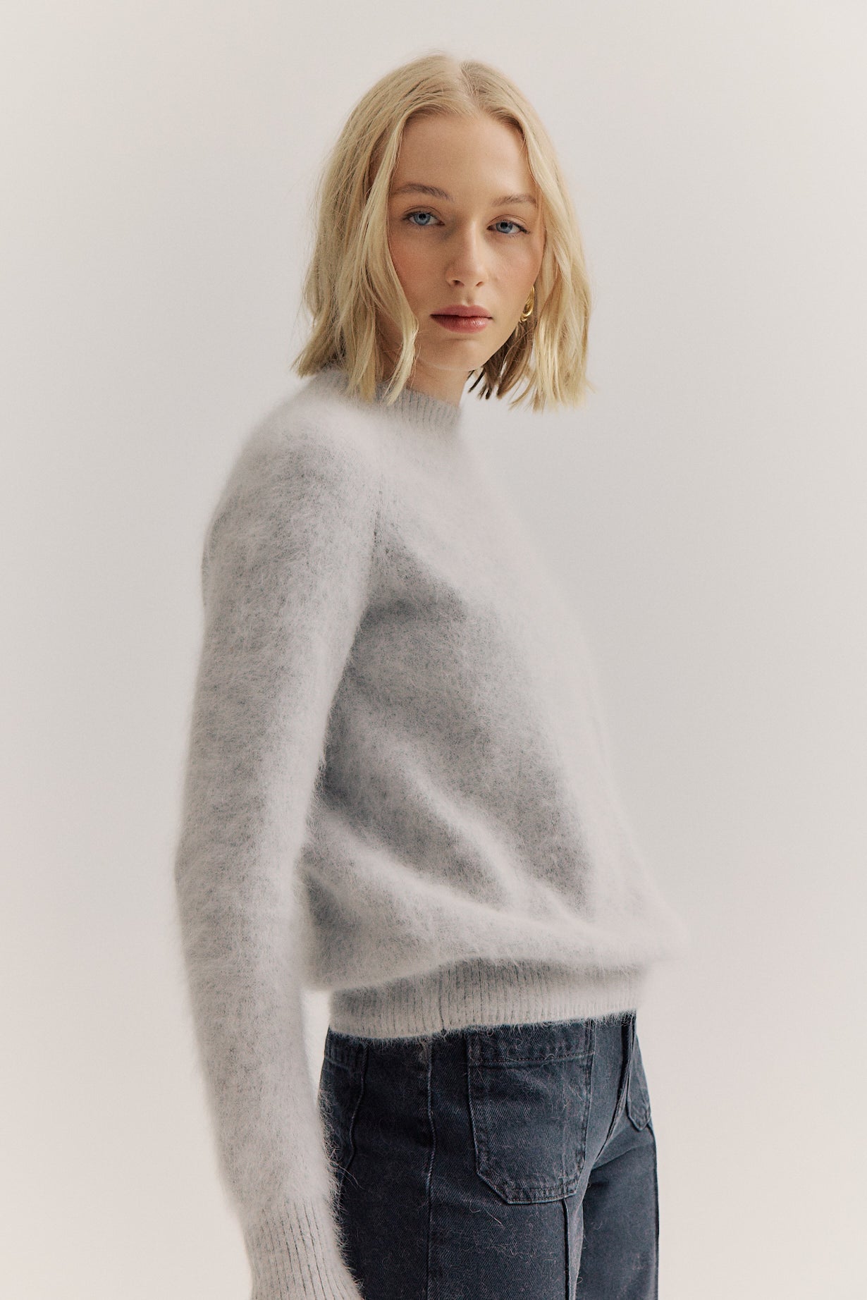 Adele Crew - Light Grey