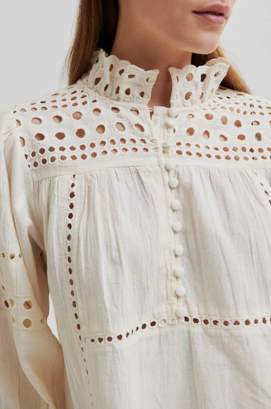 Brunie Blouse Ecru