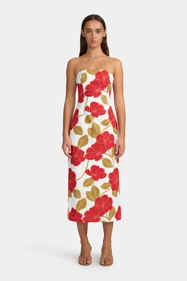 Holly Midi Dress Primrose