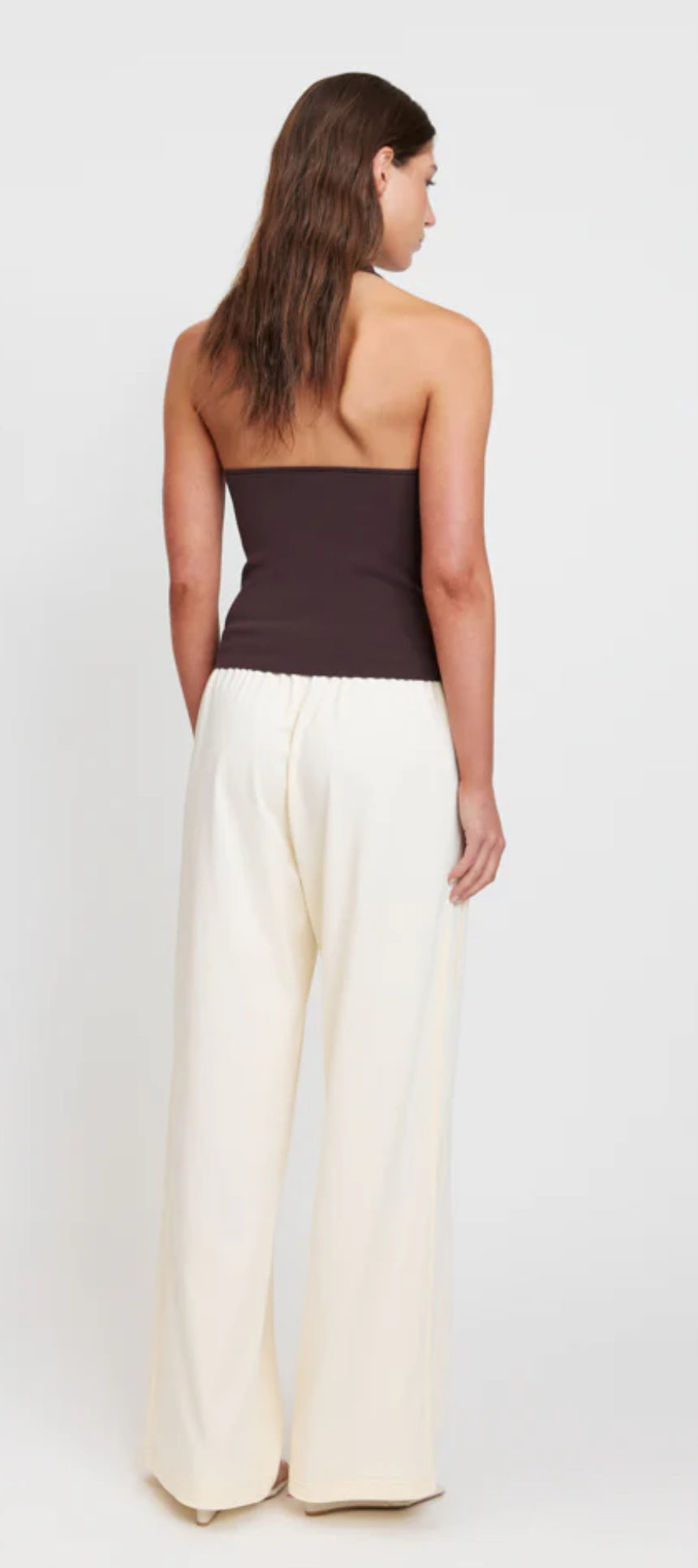 Venice Halter Top - Chocolate