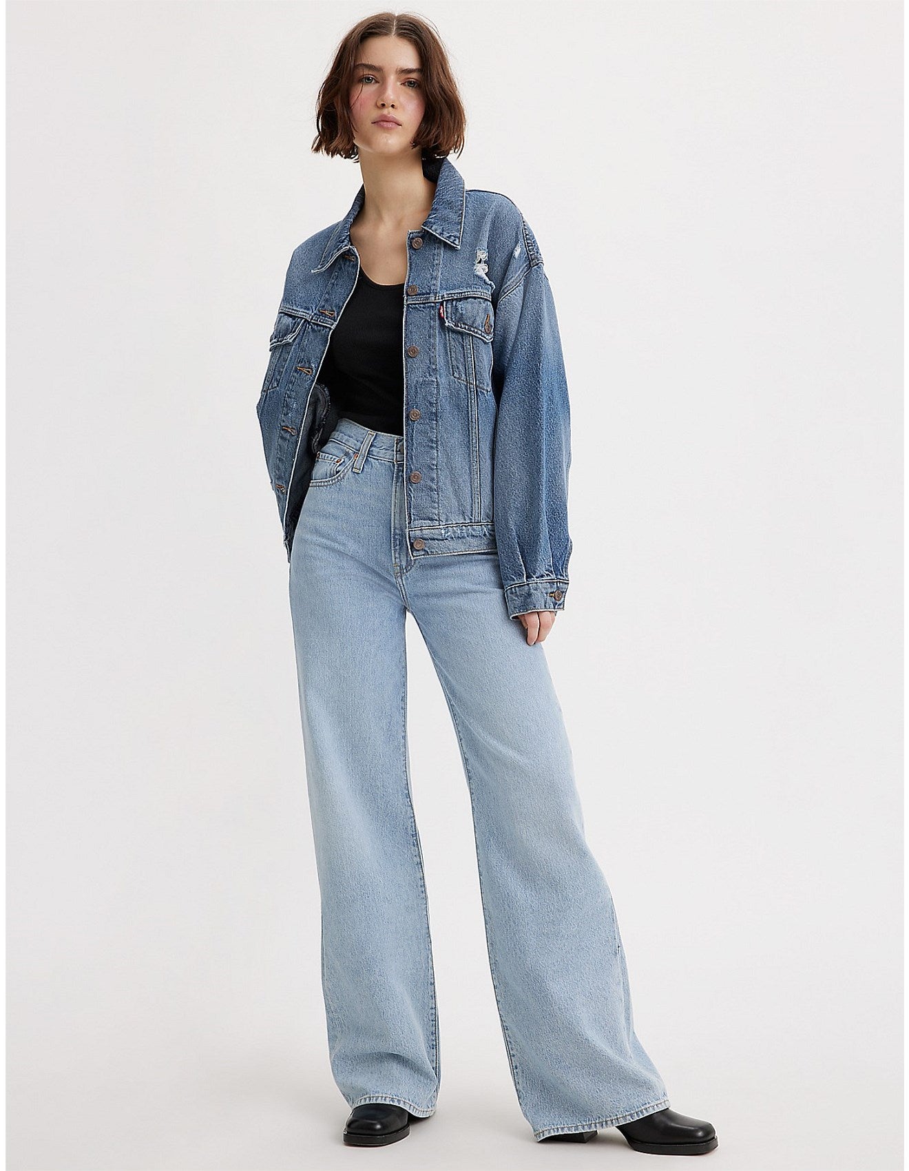 Ribcage Wide-Leg jeans