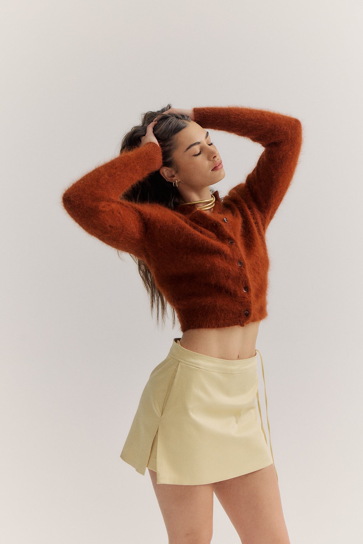 Bella Cardigan - Chocolate