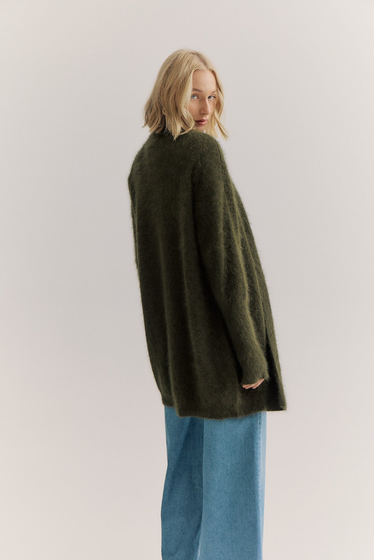 Sophia Cardigan - Moss