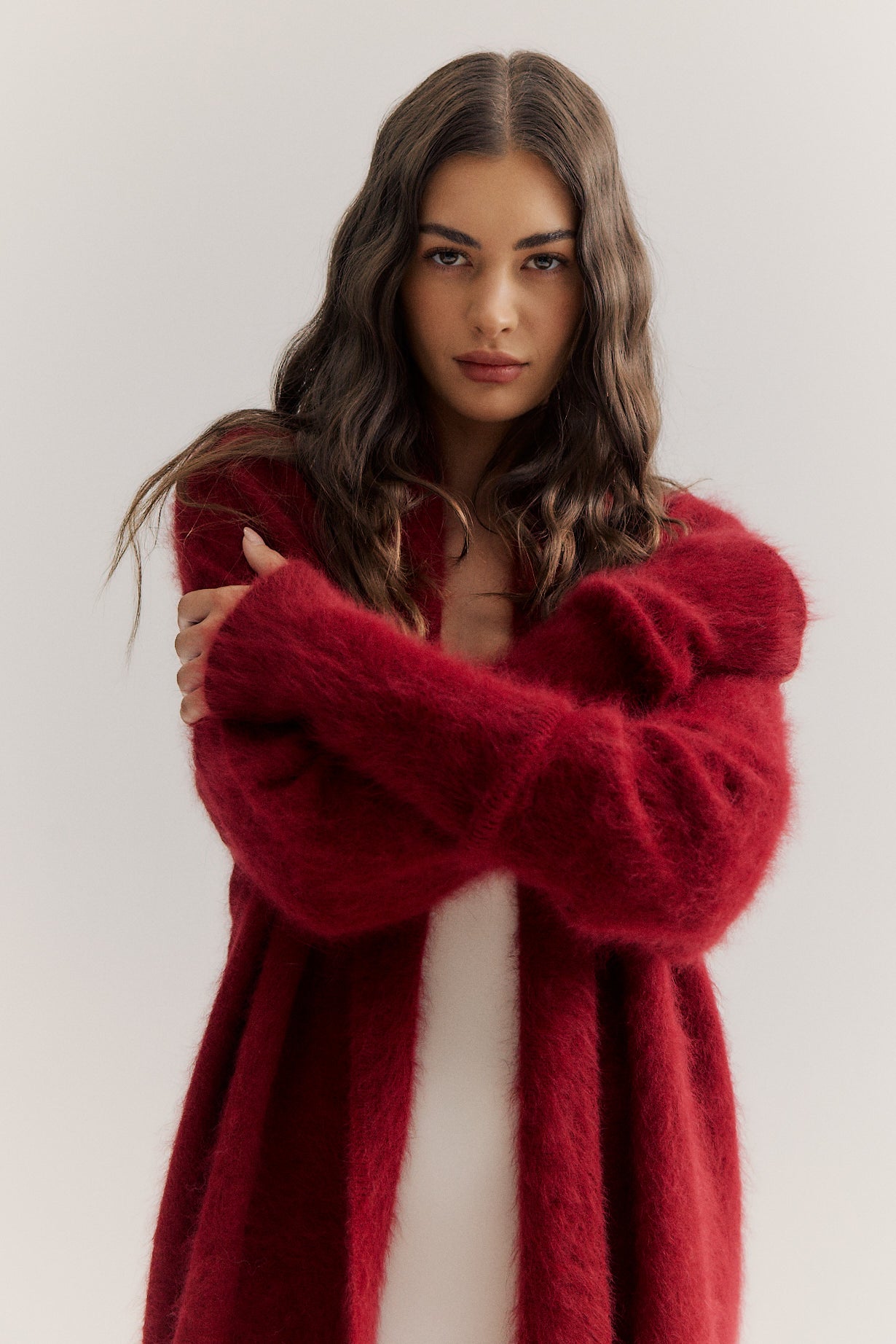 Sophia Cardigan - Merlot
