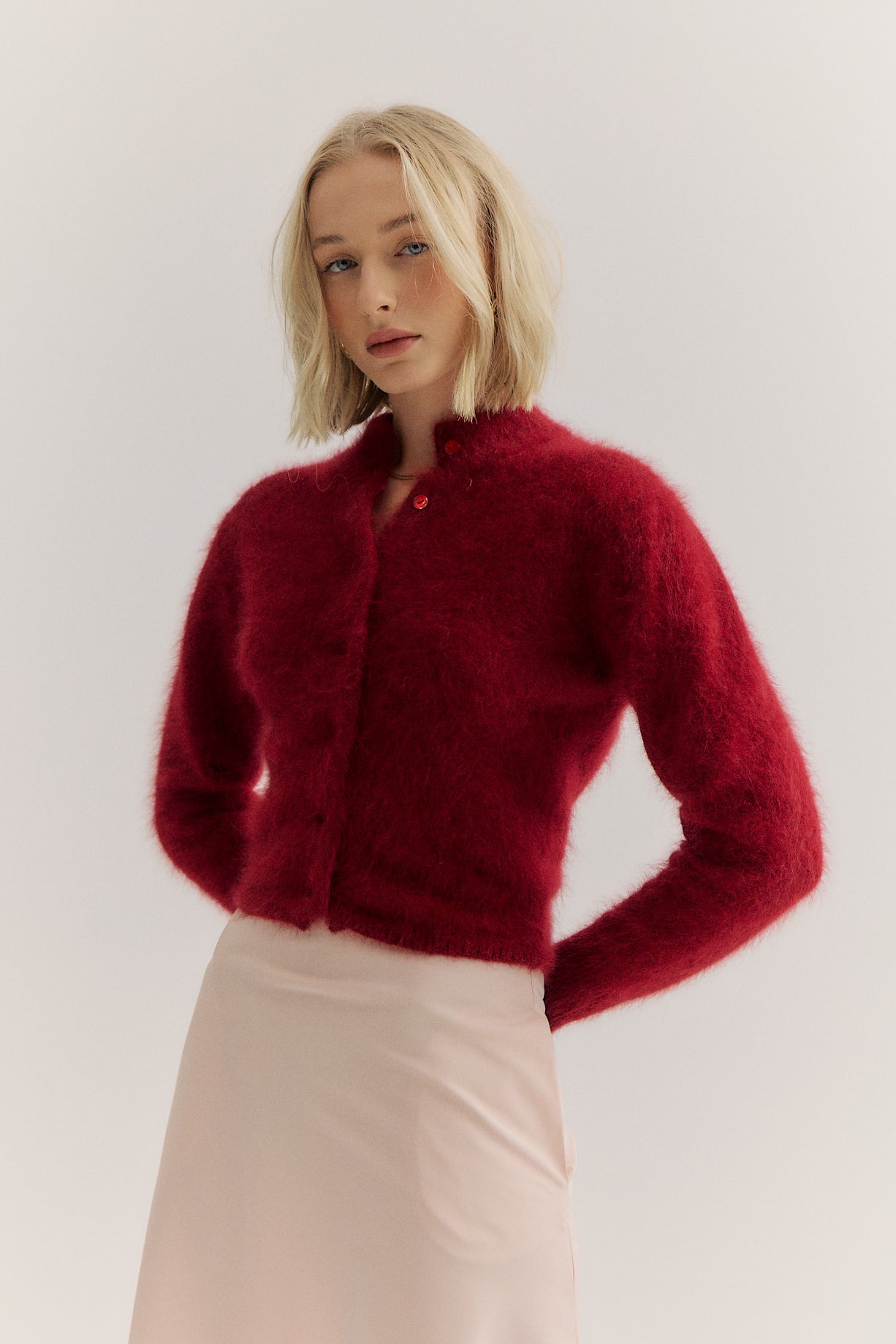 Bella Cardigan - Merlot