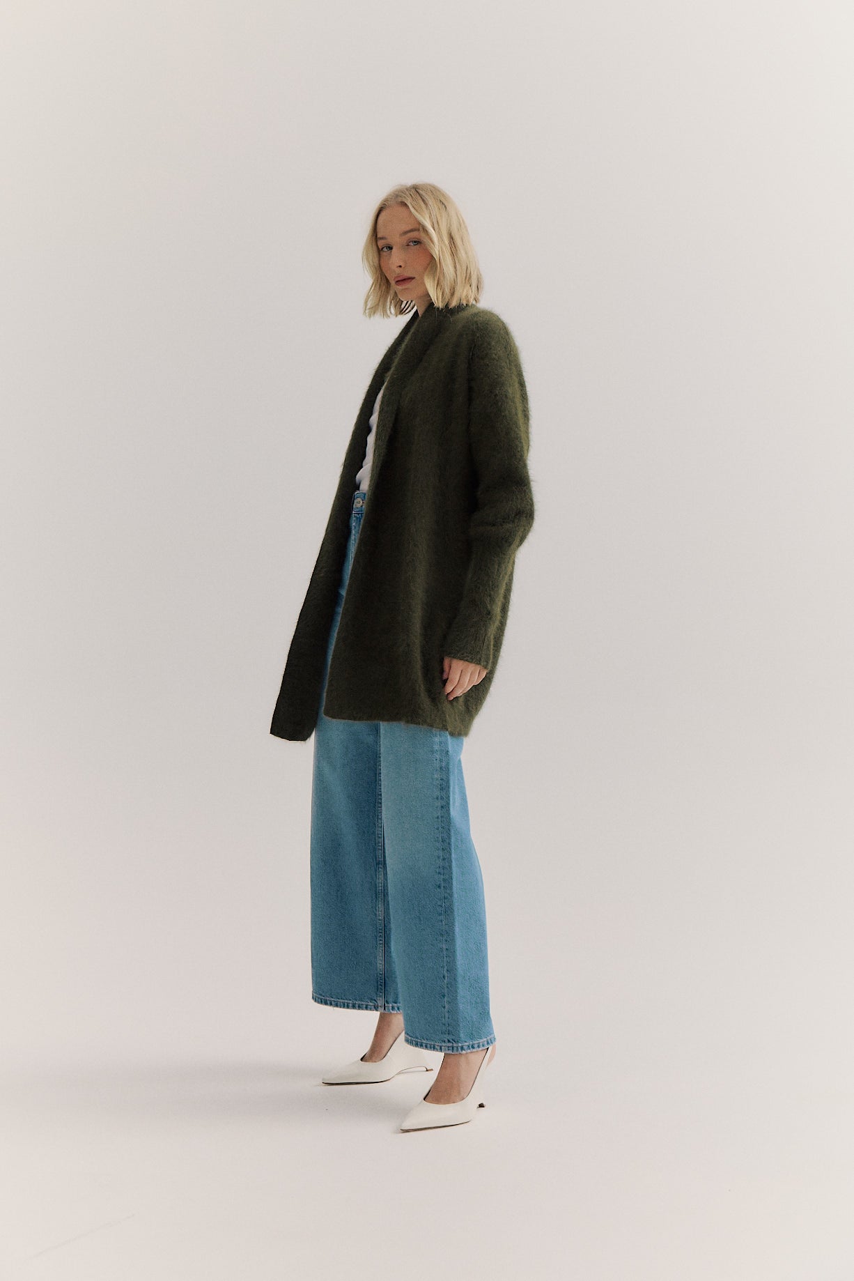 Sophia Cardigan - Moss