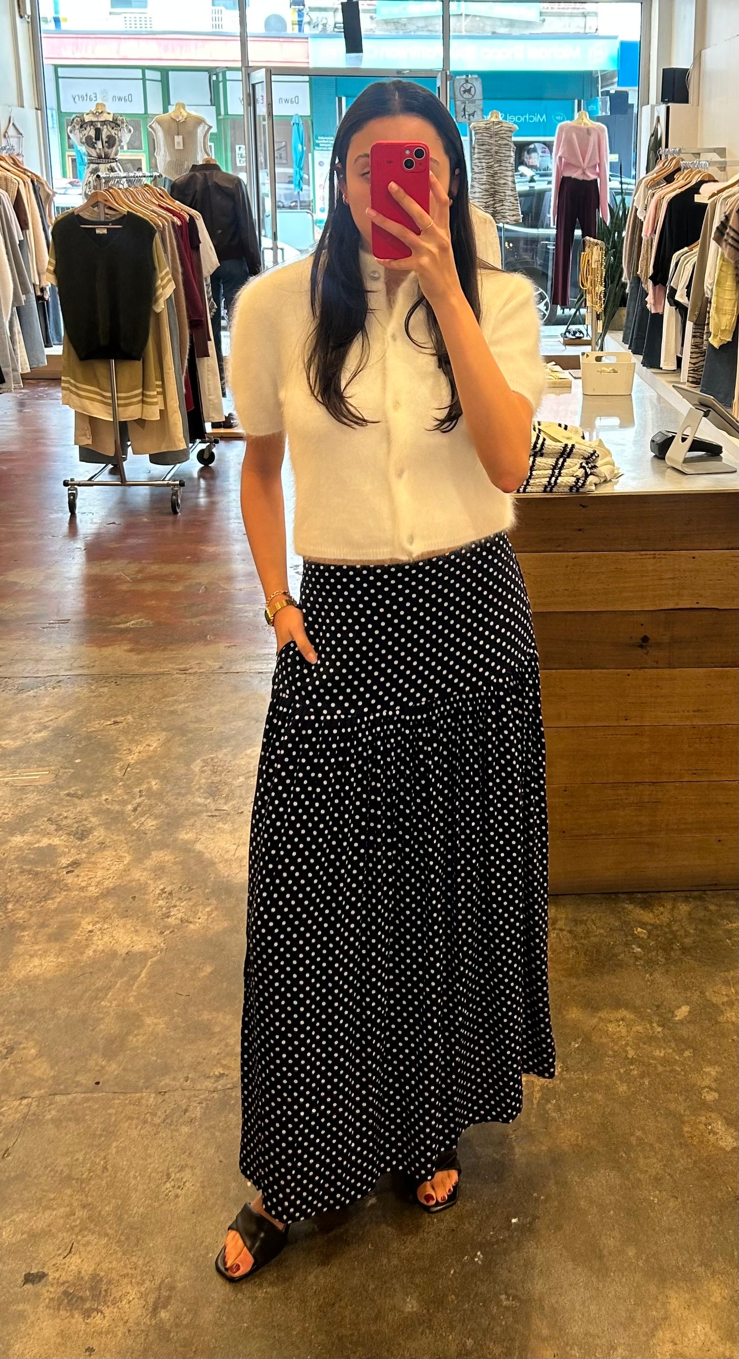 Amelia Skirt - Polkadot
