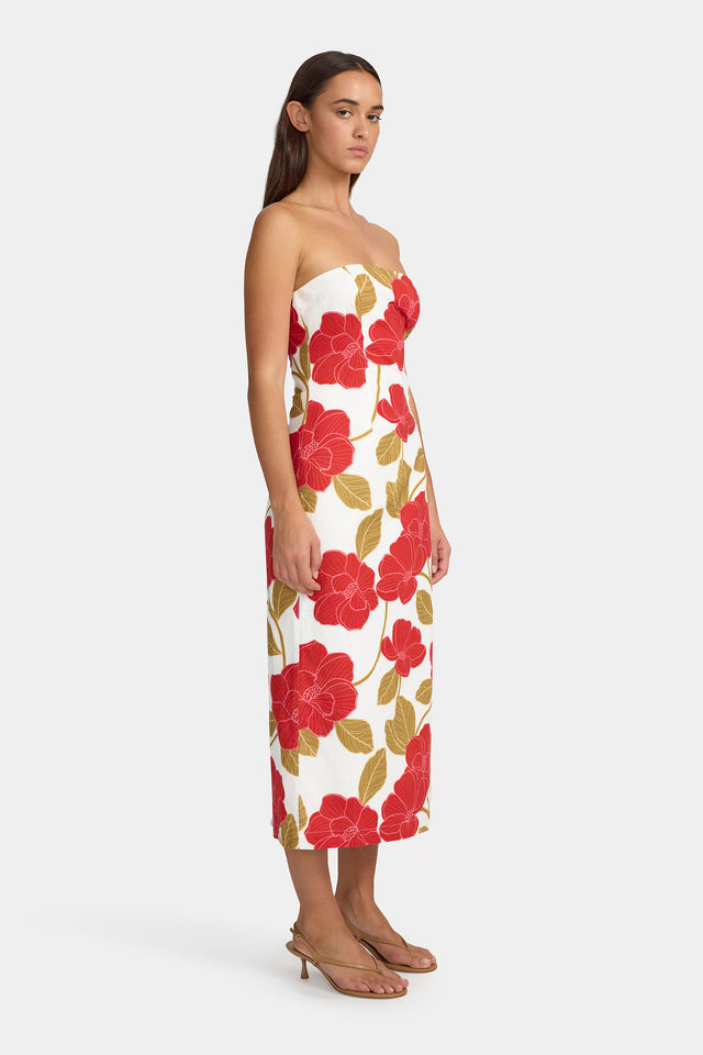 Holly Midi Dress Primrose