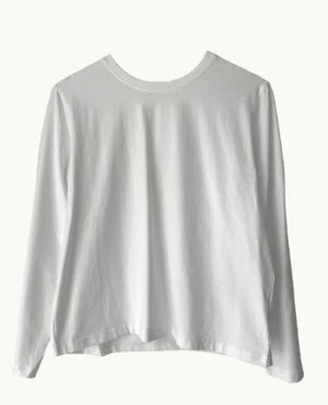 Athena Long Sleeve Tee - White