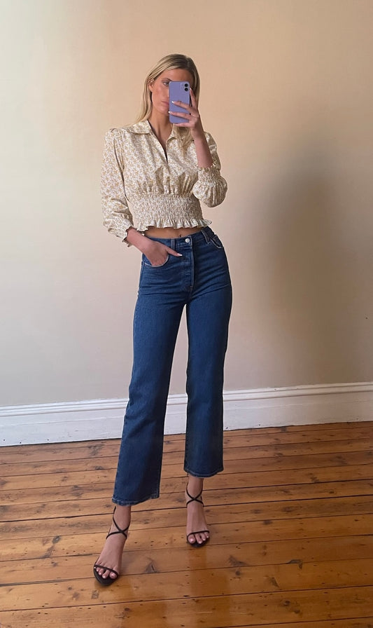 Louise Blouse - Liberty Yellow