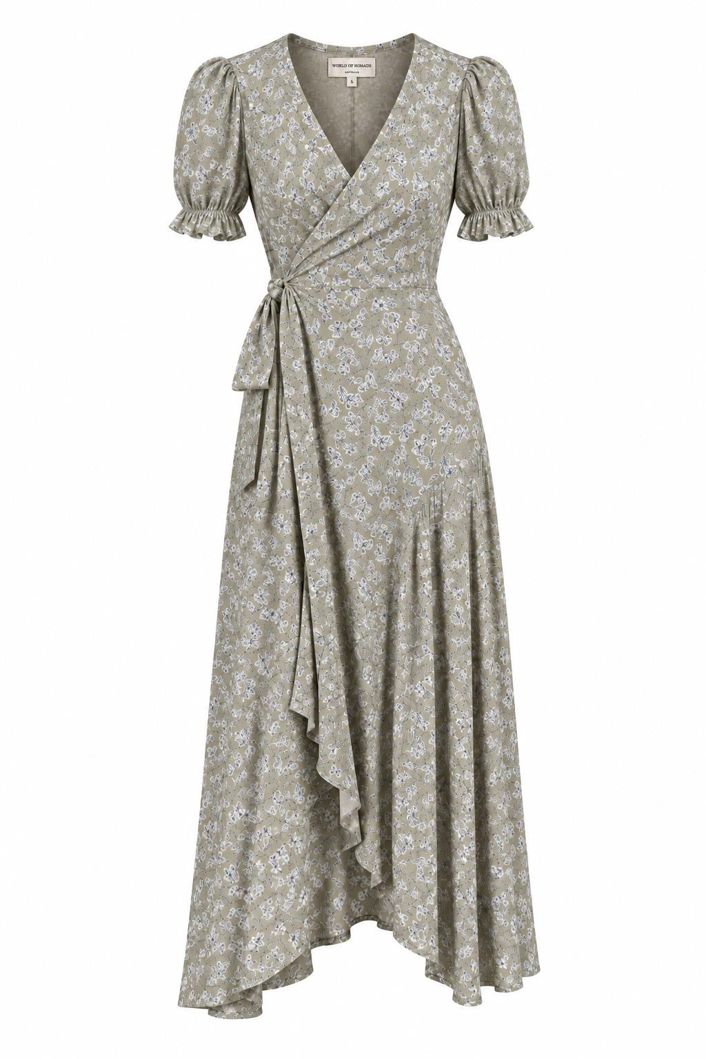 Lou Wrap Dress - Willow