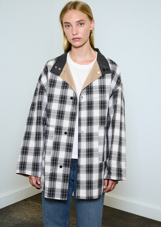 Rylan Reversible Parka - Caramel