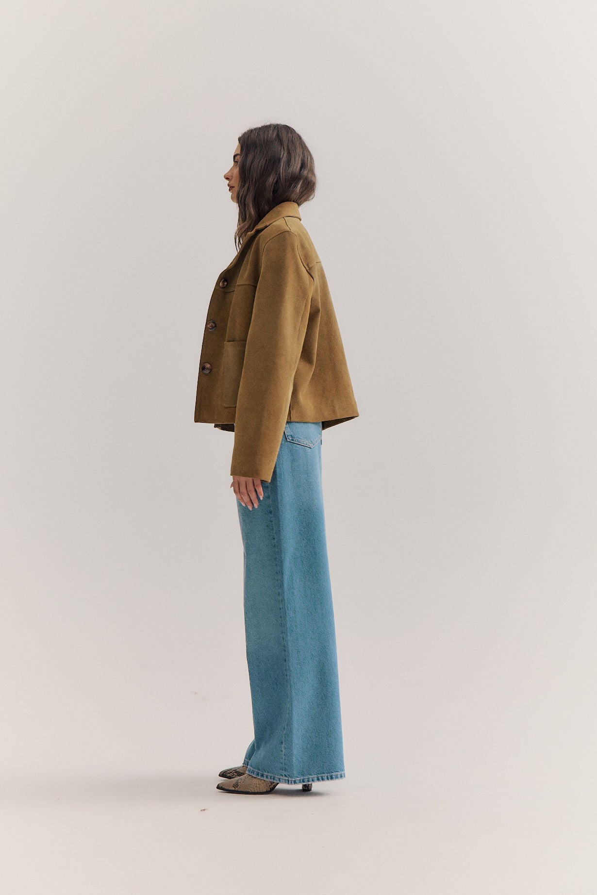 Clara Suede Jacket