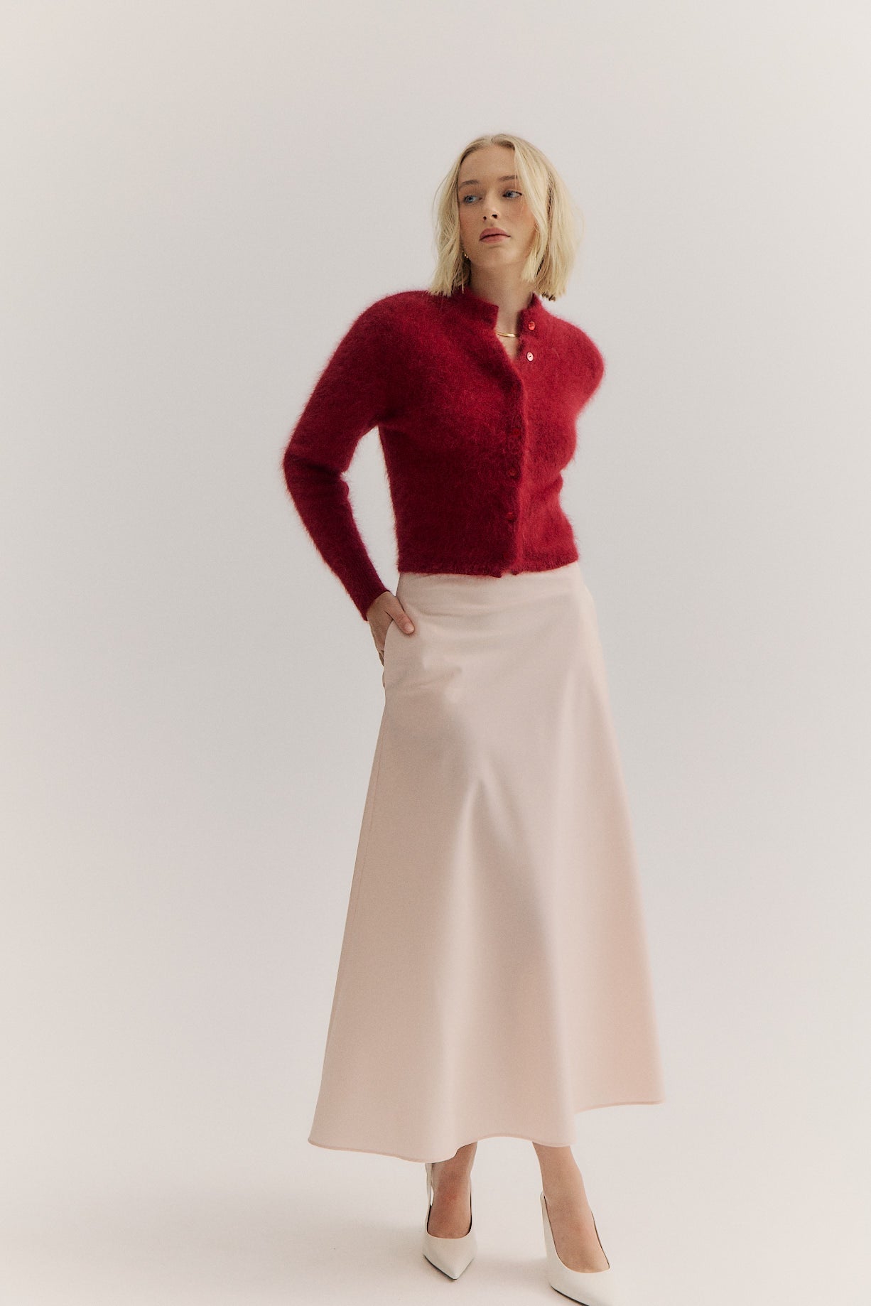 Bella Cardigan - Merlot