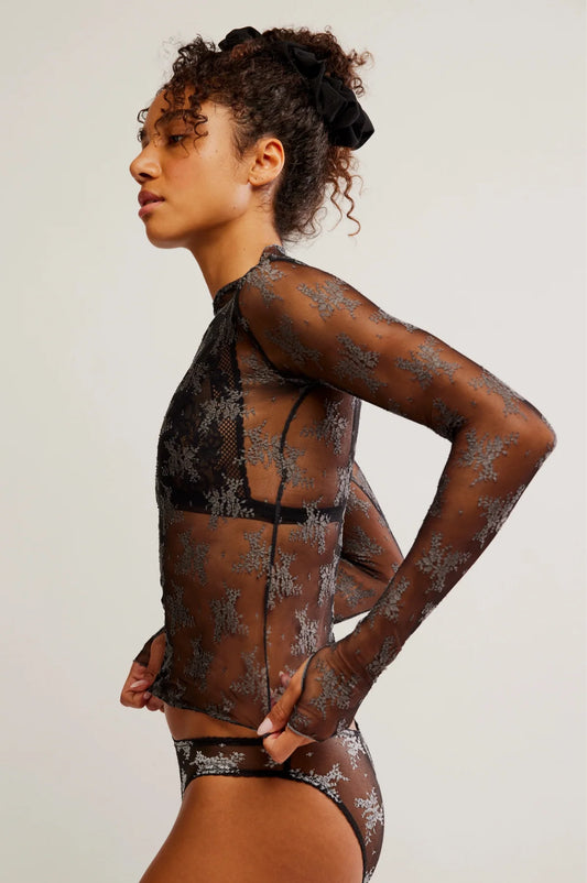 Lady Lux Layering Top - Thunderstorm