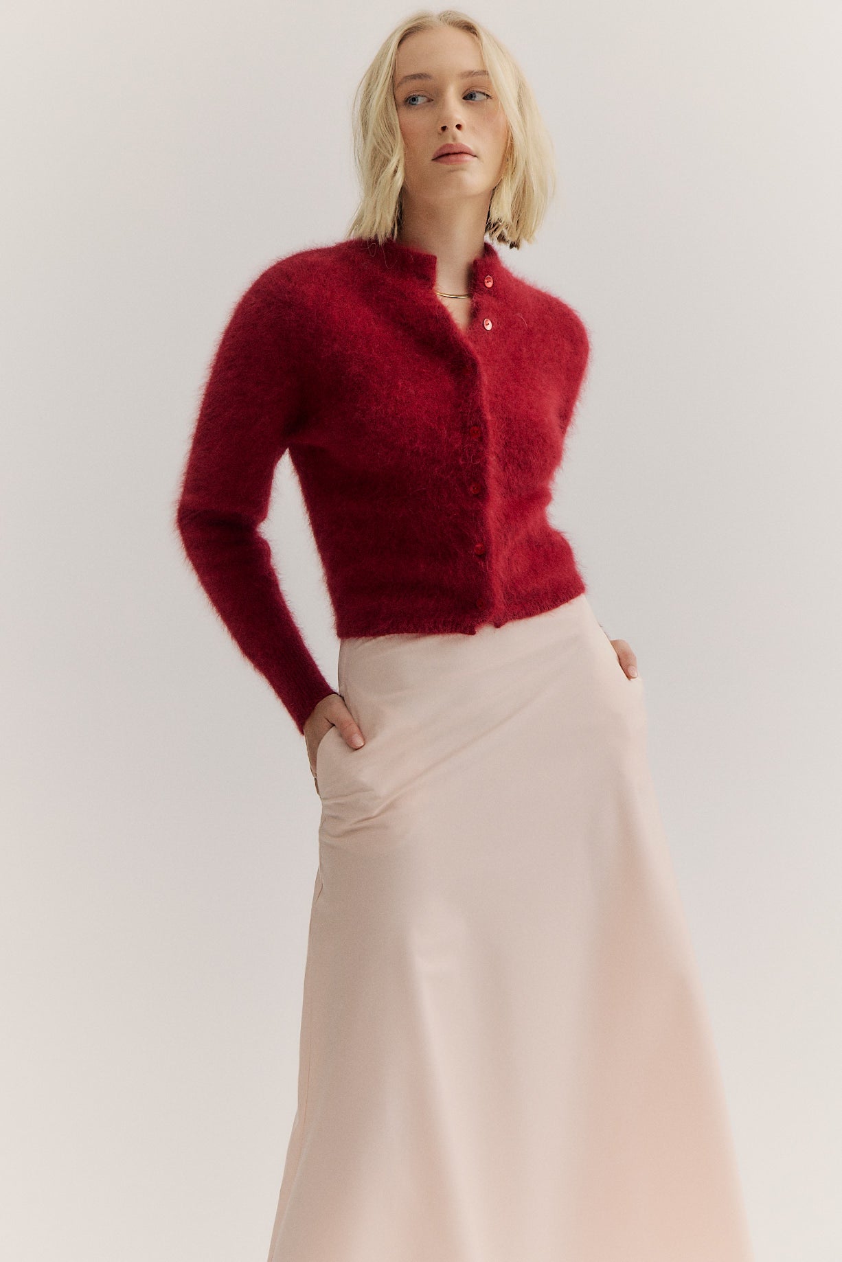 Bella Cardigan - Merlot