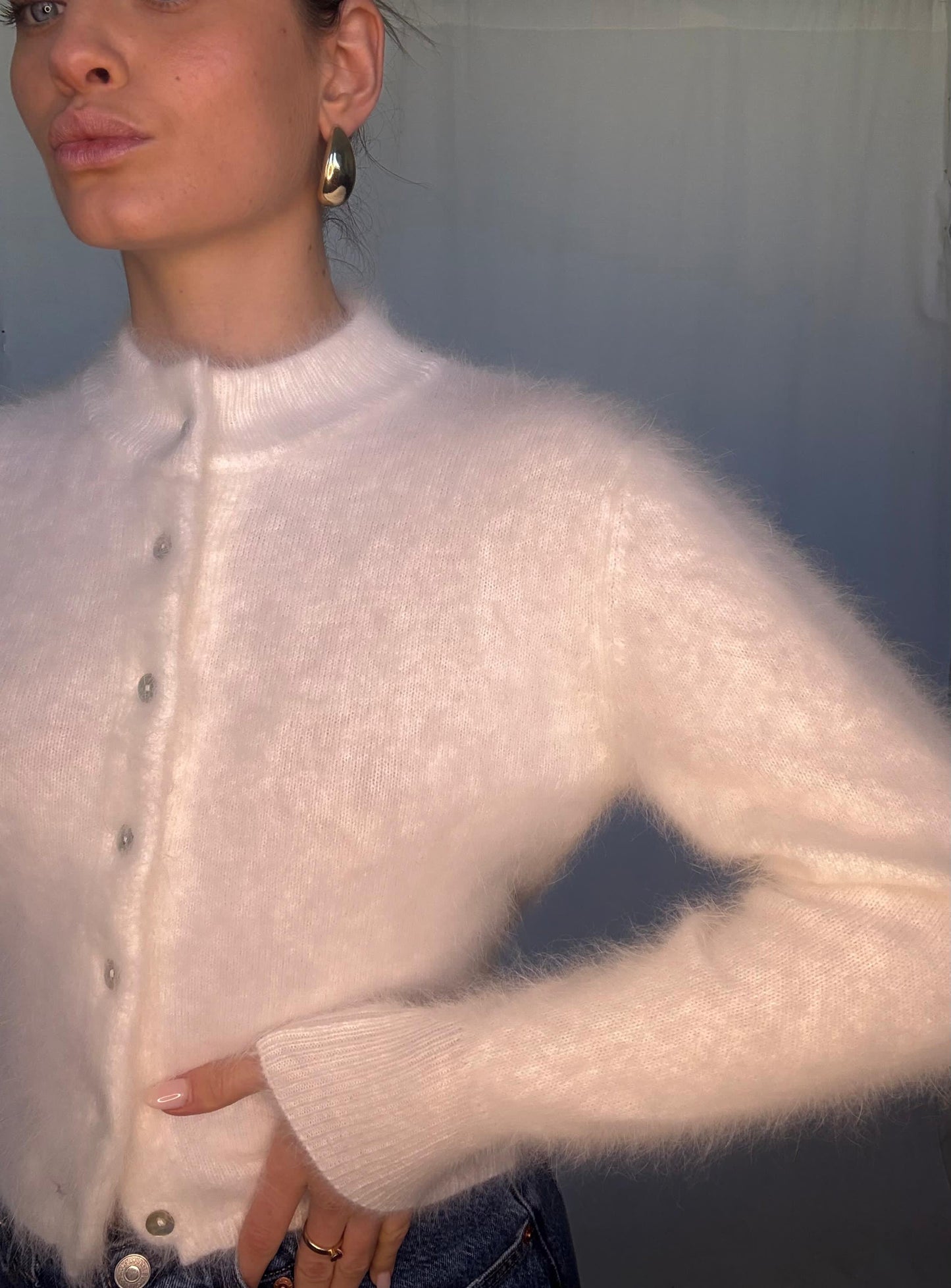 Bella Cardigan - Snow