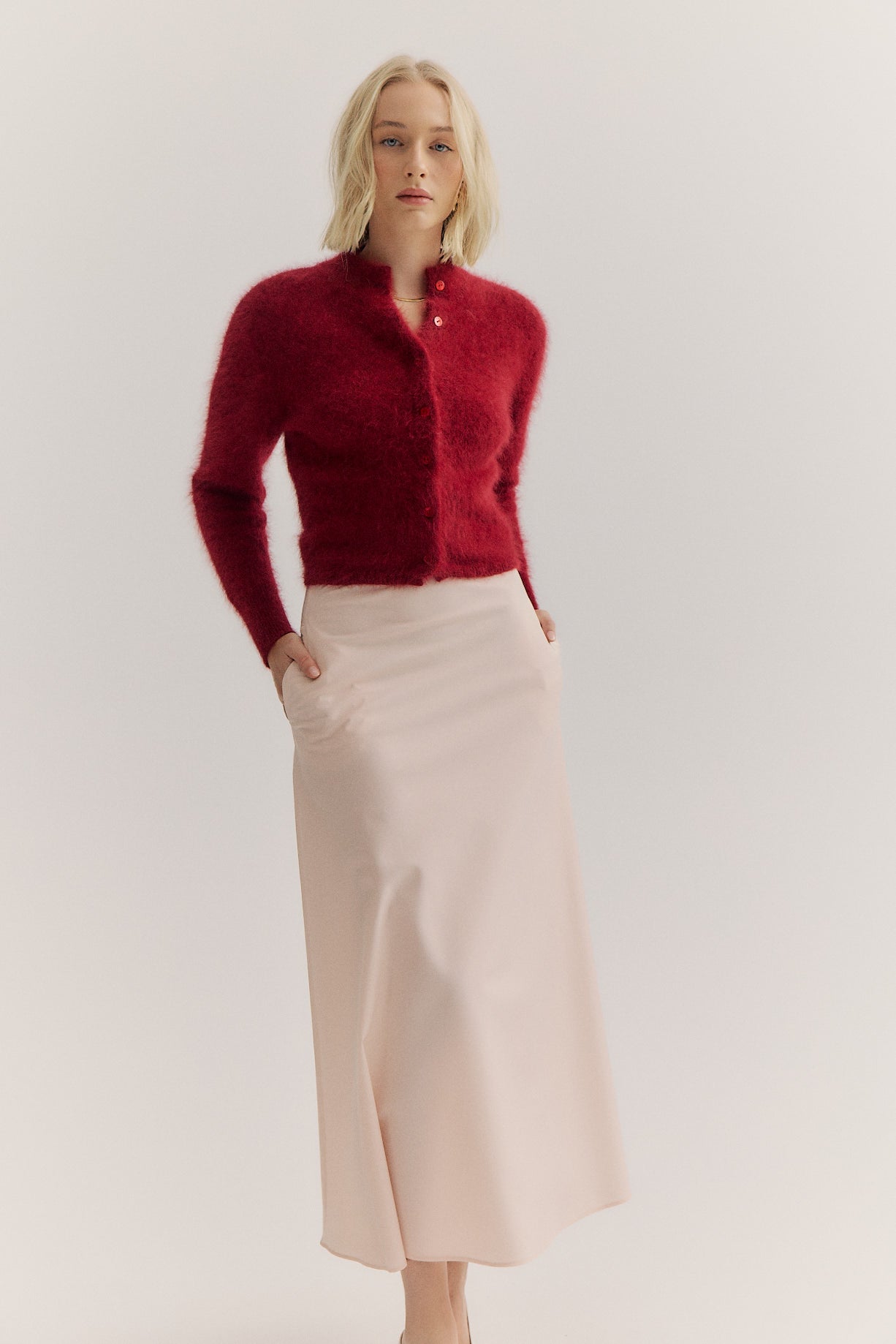 Bella Cardigan - Merlot