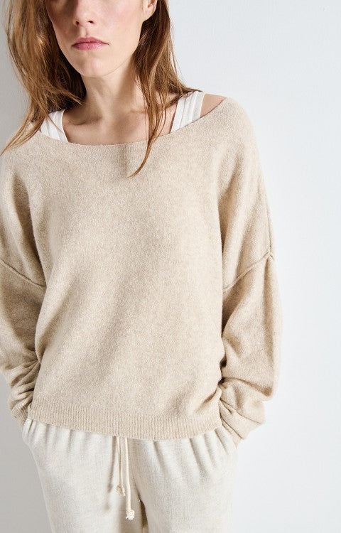 Damsville Jumper - Sand Melange