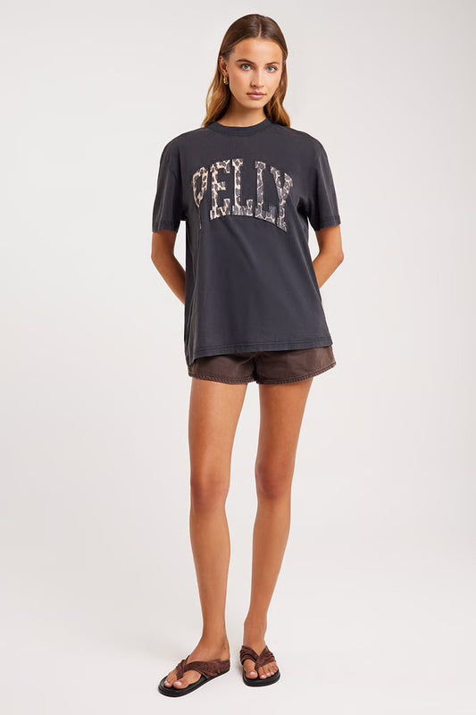Leopard Collegiate Tee