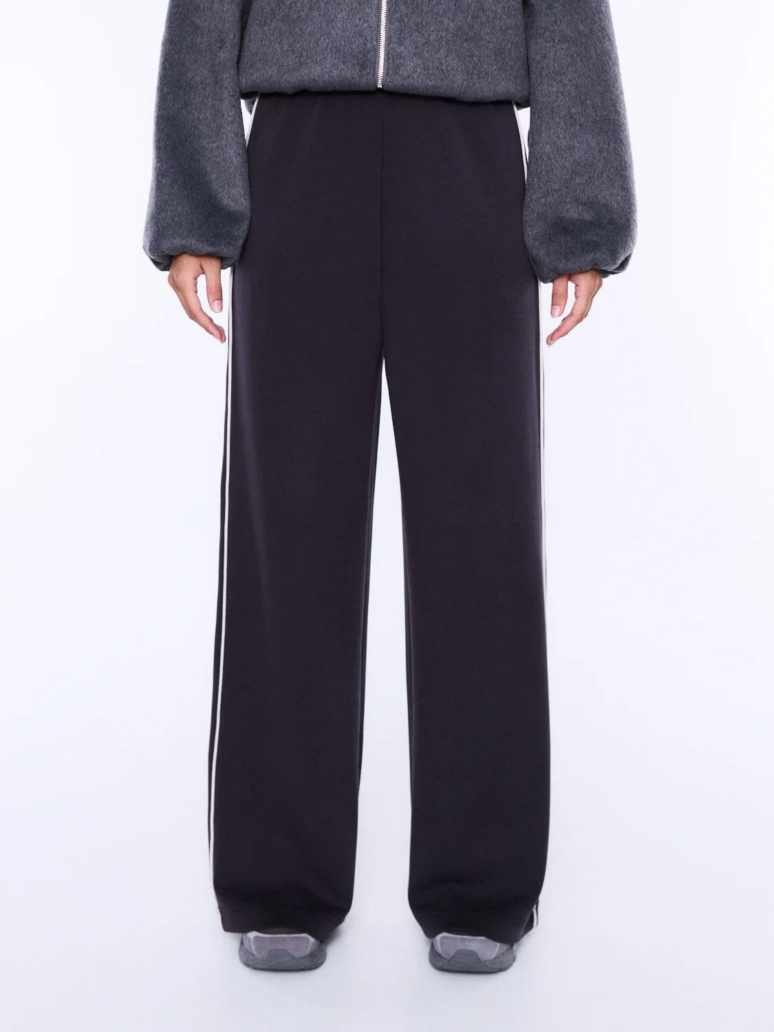 Alessia Relaxed Pant - Charcoal