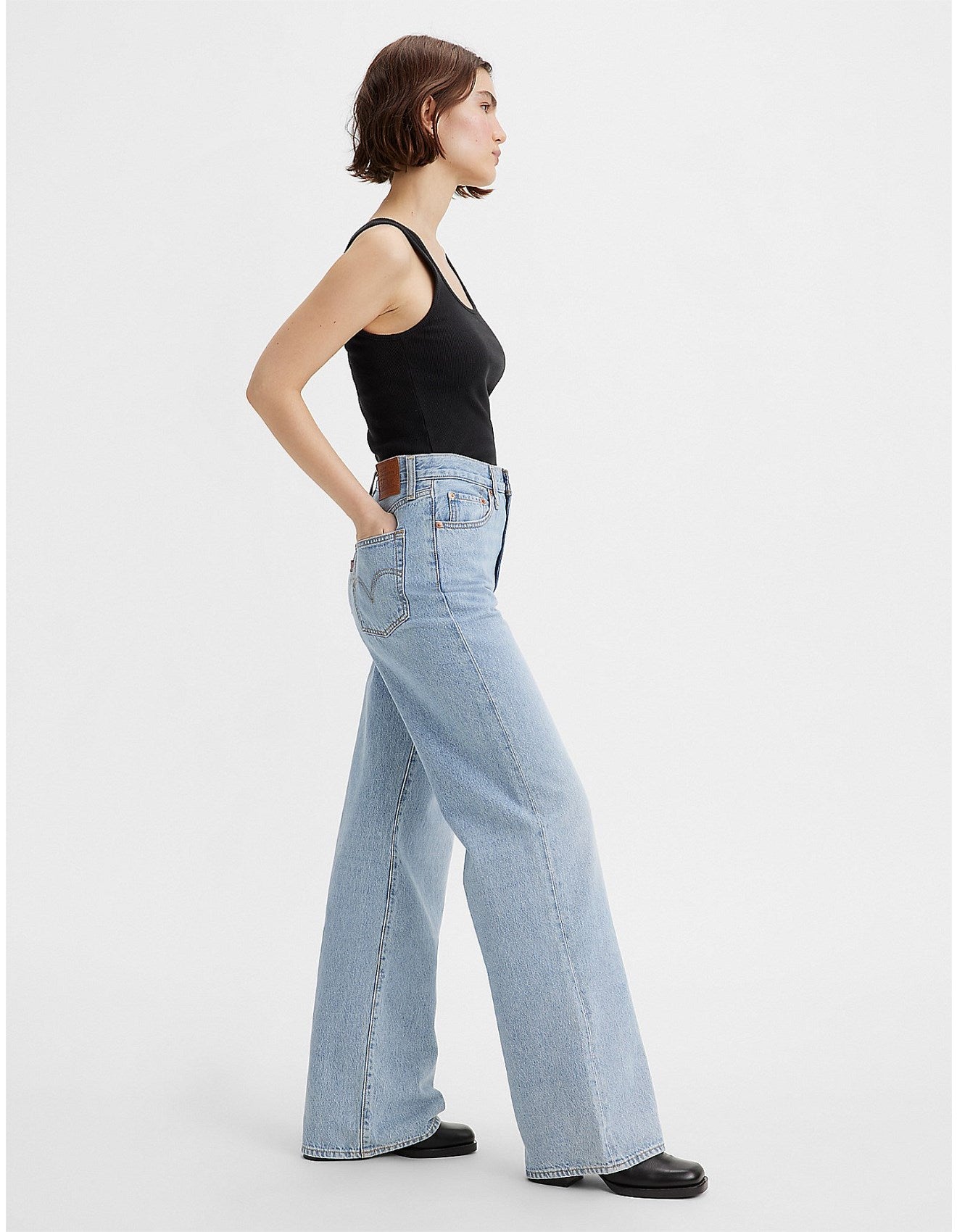 Ribcage Wide-Leg jeans