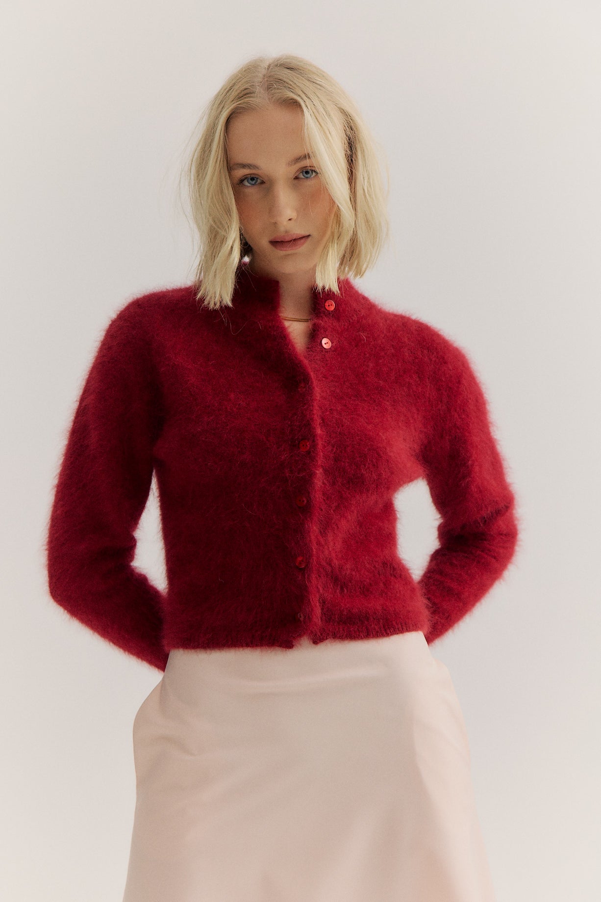 Bella Cardigan - Merlot