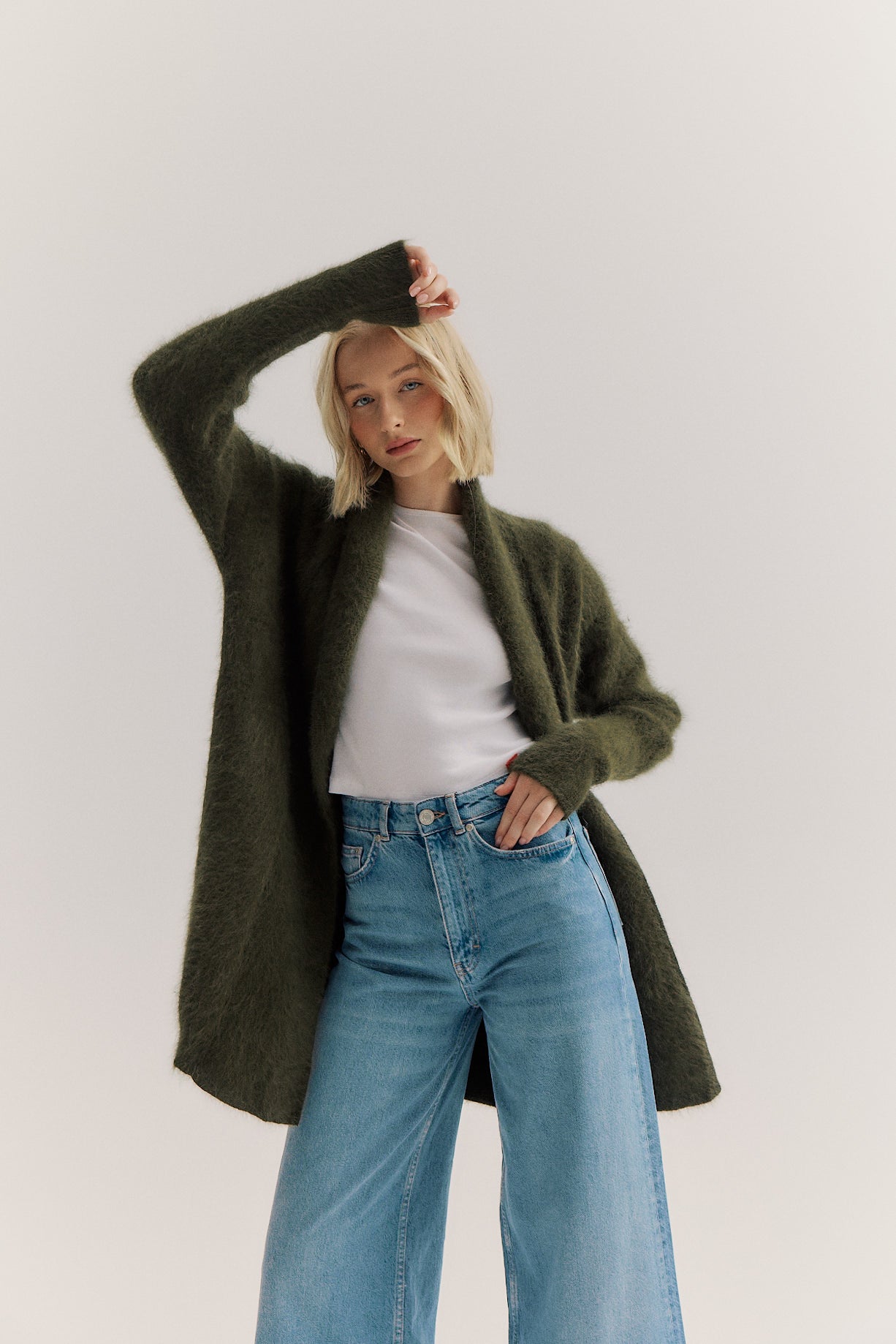 Sophia Cardigan - Moss