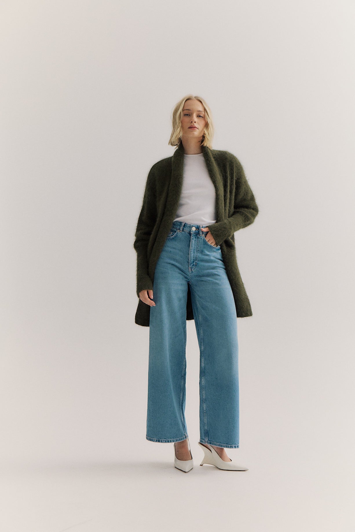 Sophia Cardigan - Moss