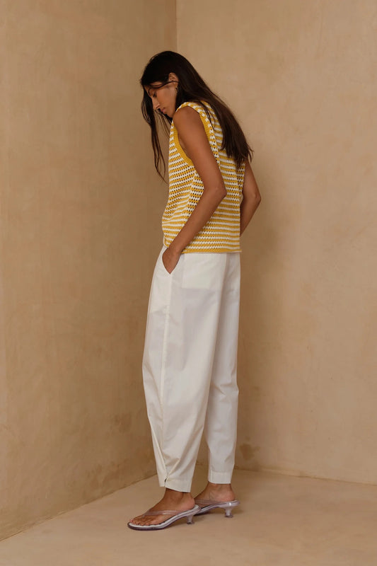 Utility Pant - Coconut Ivory