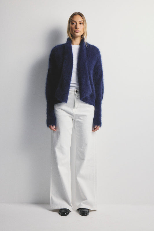 Zoe Cropped - Navy