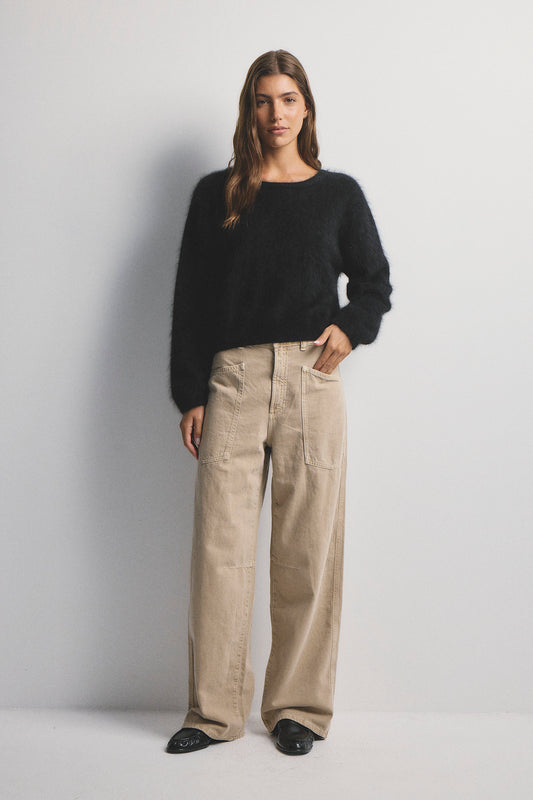 Stella Boat Neck - Black