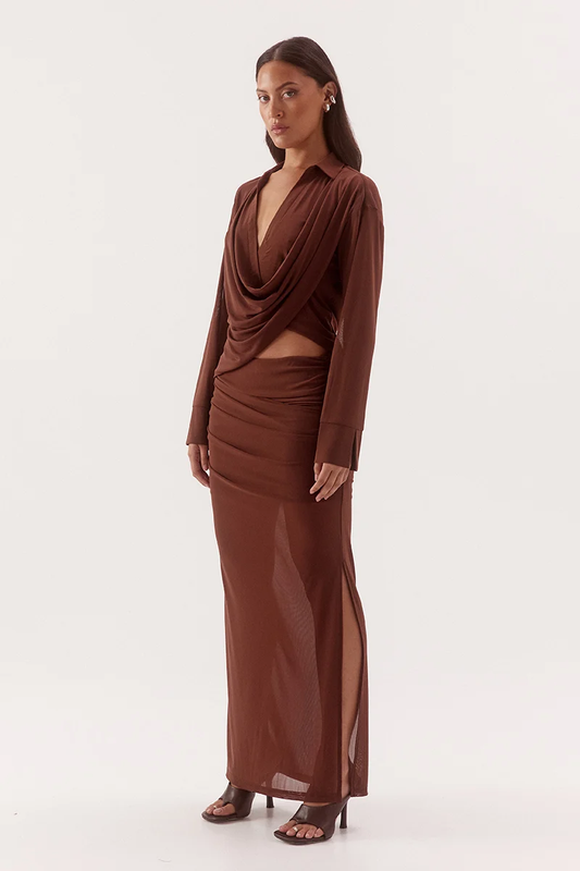 Selen Shirt - Mocha