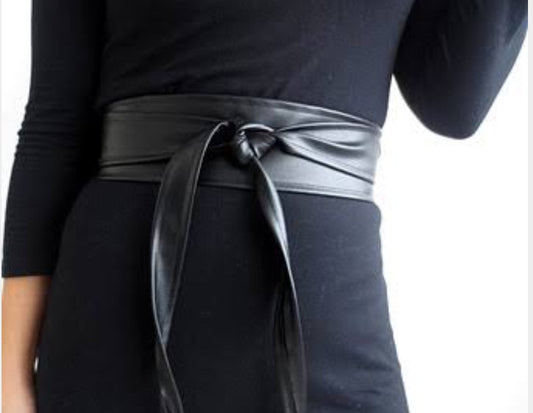 Leather Obi Belt