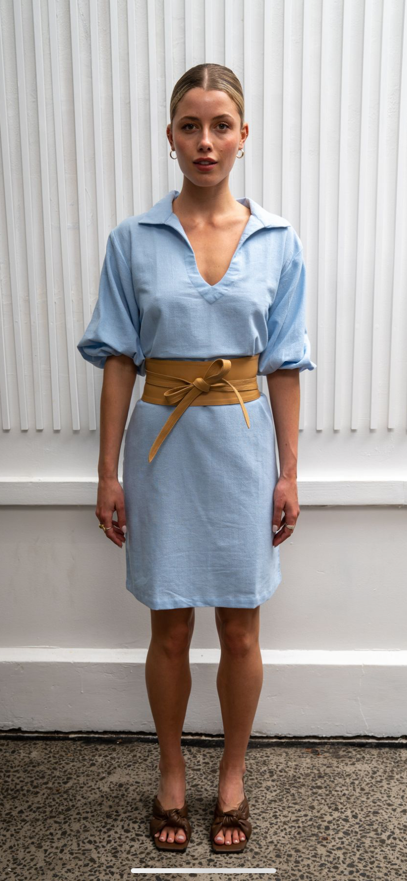 Leather Obi Belt