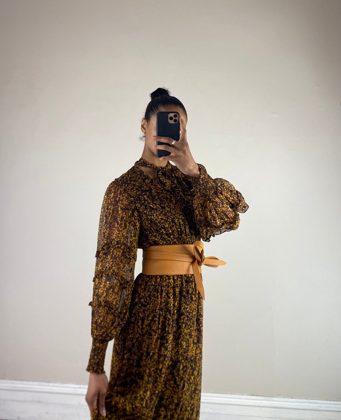 Leather Obi Belt